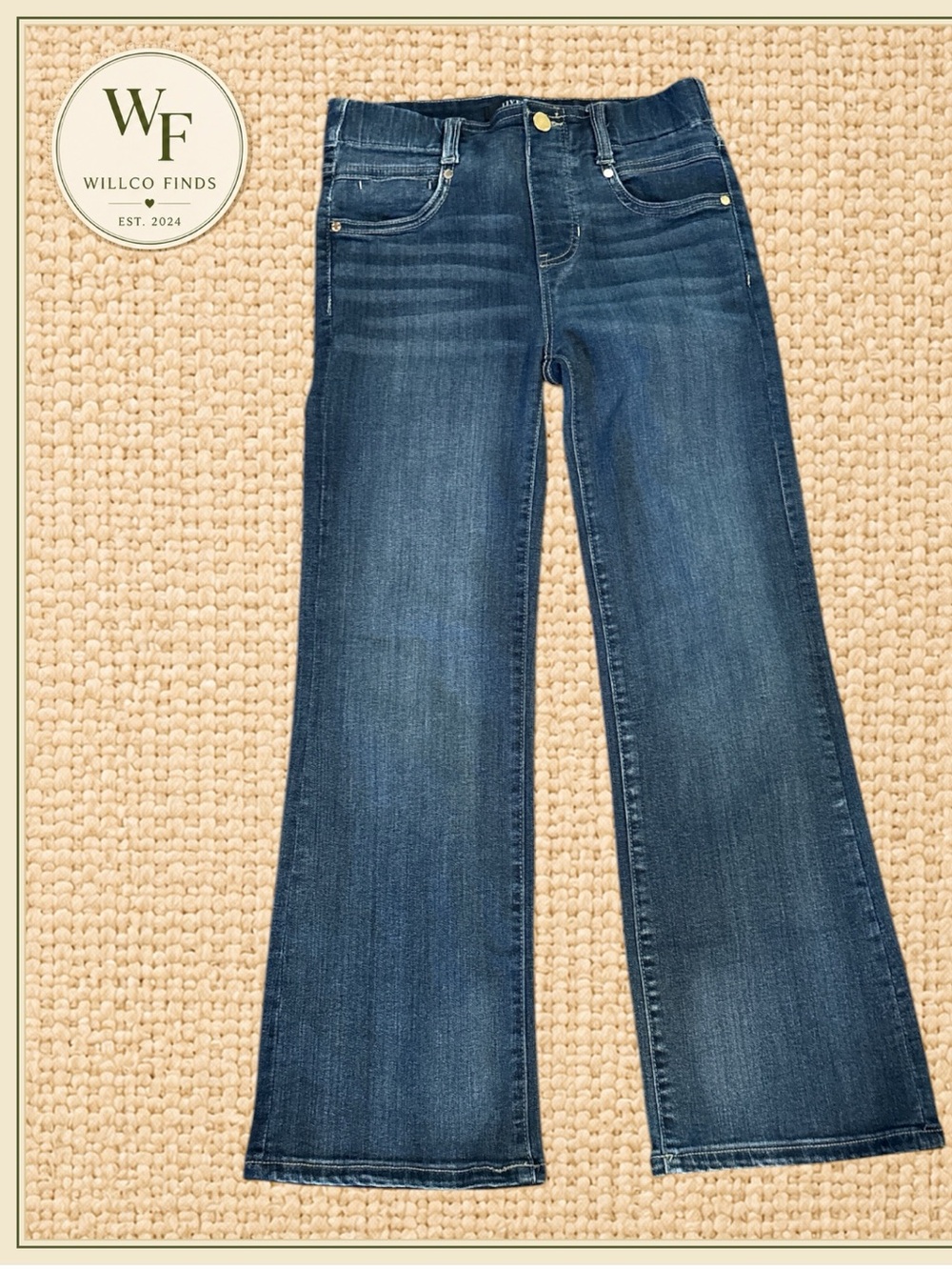 Liverpool Los Angeles Bootcut Jeans Women’s 2/26 Blue Wash Stretch Denim